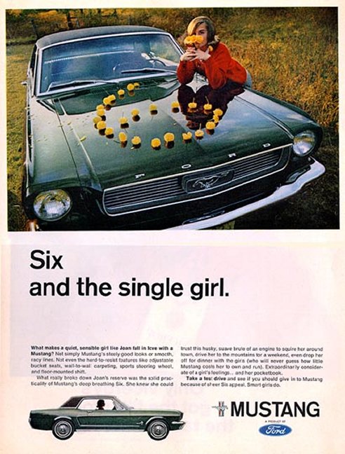 1966 Ford Mustang Advertising